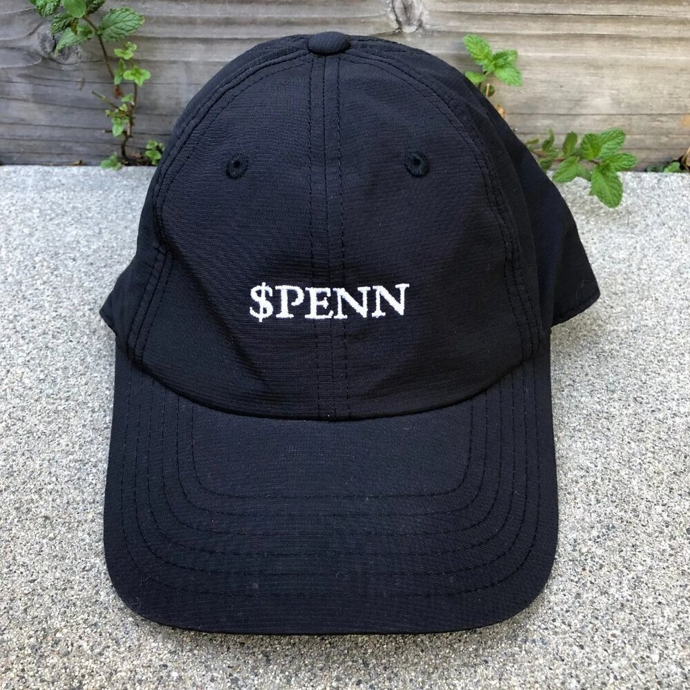 AMERICAN NEEDLE $PENN Hat Men's PENN ENTERTAINMENT Baseball Cap Black​​​​